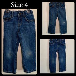 Boys Wonder Nation & Place Relaxed adjustable Jeans Size 4